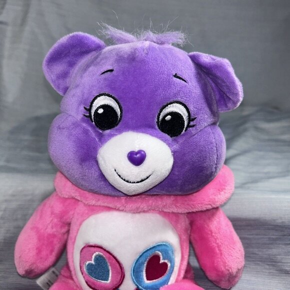 Care Bear Unicorn Unlock The Magic Share Bear Plush W/ Hood 14” 2021 Stuffed Toy - Picture 5 of 5
